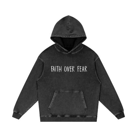 FOF -Acid Wash Oversize Hoodie