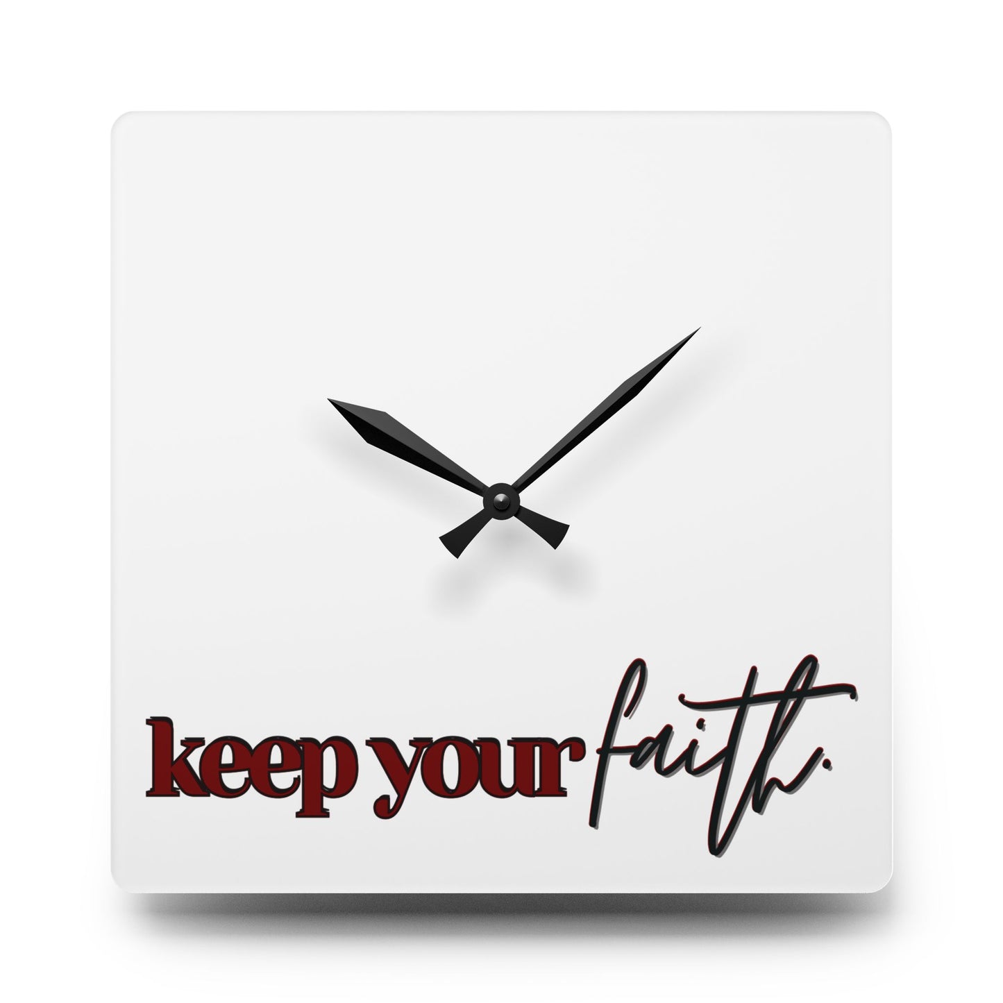 Faith Wall Clock